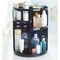 Rotating Makeup Organizer Tower 9In Dia X 12In H Adjustable Spinning Storage